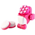 newgen medicals 4in1 wasserdichtes Elektro-Hautpflege- & Massage-Set für Bad & Dusche