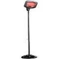 Semptec Urban Survival Technology, Semptec Urban Survival Technology QW-2000 Quarz-Aussen-Heizstrahler mit Standfuss, höhenverstellbar, IPX4