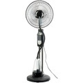 Sichler Haushaltsgeräte Sprühnebel-Standventilator, Oszillation, Fernbedienung, 70 W, Ø 35 cm