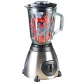 Rosenstein & Söhne Glas-Standmixer, 6 Edelstahl Klingen, 6 Modi, 600W, 1,5 l, Profi Clean