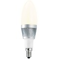 Luminea Energiespar-LED-Lampe mit 3 LEDs je 1 W, E14 Candle, warmweiss, 205 lm