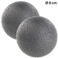 newgen medicals, 2er Pack Massage-Ball und Faszien-Trainer für Rücken & Co., Ø 8 cm