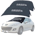 Pearl 2er Pack Fest sitzende Anti-Eis-Scheibenfolie mit Magnet-Fixierung