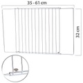 Rosenstein & Söhne, Universal Gitter/-einlegeboden, für Kühlschrank/Gefrierfach