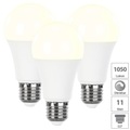 3er-Set dimmbare LED-Lampen warmweiss, 12 W, E27, 2700 K, 1050 lm / Led E27 Dimmbar