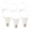 Luminea 6er-Set LED-Lampe E27, Klasse A+, 12 W, tageslichtweiss 6400K