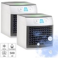 Sichler Haushaltsgeräte 2er-Set 2in1-Tisch-Luftkühler und -Luftbefeuchter LW-110