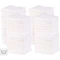 Sichler Beauty Umweltfreundliche Mikrofaser-Kosmetiktücher für Gesichtspflege, 80 Stk