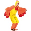 infactory Faschings-Kostüm "Funny Chicken", für Erwachsene bis 185 cm