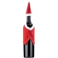 infactory Witziger Flaschenanzug "Weihnachtsmann" im 2er-Set