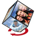 Your design, Your Design Selbstdrehender Fotowürfel für 6 Bildmotive