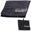 Pearl Extra saugfähiges Mikrofaser-Handtuch, 80 x 40 cm, schwarz