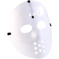 infactory Hockey-Maske für Halloween, weiss