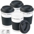 Pearl, Pearl 4er-Set Coffee-to-go-Becher mit Deckel, 350 ml, doppelwandig, BPA-frei