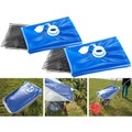 AGT 2er-Set Wasserbehälter für die Schubkarre, 80 Liter