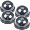 VisorTech, VisorTech 4er-Set Überwachungskamera-Attrappen Dome-Form
