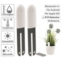 Royal Gardineer 2er-Set 4in1-Pflanzensensoren mit Bluetooth und App-Kontrolle