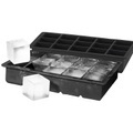 Pearl 2er-Set Silikon-Eiswürfelformen für je 15 kleine Eiswürfel, je 3x3x3cm