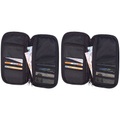 Xcase 2er-Set geräumige Reise-Organizer mit je 12 Fächern