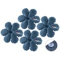 newgen medicals 4 aufblasbare Reisekissen in Blumenform mit integriertem Saugnapf