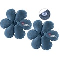 newgen medicals 2 aufblasbare Reisekissen in Blumenform mit integriertem Saugnapf