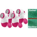 Pearl, Pearl 4er-Set Mini-Fusselrasierer, Metall-Flusengitter, Batterie-Betrieb