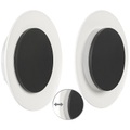 Luminea 2er Pack Verstellbare LED-Wand- und Deckenleuchte, 600 Lumen, 10 W
