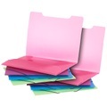 General Office, General Office 8er-Set Eckspanner-Einschlagmappen mit Gummizug, Kunststoff, 4 Farben