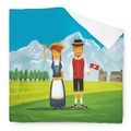 Designer Bettwäsche Vreni & Hans, Duvetbezug 200x210 cm
