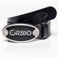 undefined, Logobelt, Gürtel, CREDO, Gurtlänge 130cm / Geschenk Herren
