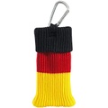 Xcase Smartphone-Socke "Deutschland" mit Karabiner, für Geräte bis ca. 4"