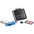 Callstel, Callstel 5in1-Speicheradapter für Galaxy Tab (30Pin): USB, SD, microSD, MS, M2
