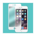 Somikon, Somikon Randloses Displayschutz-Cover iPhone 6/s Plus Echtglas 9H weiss