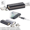 Callstel, Callstel Lightning-Ladeadapter mit magnetischem 8-Pin-Stecker für iPhone & iPad