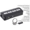 Callstel 5in1-Headset-Adapter, Bluetooth,Mikro, MP3, Radio, f. Klinke-Kopfhörer