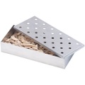 Rosenstein & Söhne, Rosenstein & Söhne Räucherbox aus rostfreiem Edelstahl, für Gas- und Holzkohlegrills