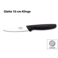 Löffler Schneidewaren Co. Gemüse-/Obst-/Schälmesser aus Solingen, Edelstahl, glatte 10-cm-Klinge