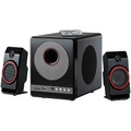 Auvisio, auvisio 2.1-Premium-Multimedia-Soundsystem mit Subwoofer, MP3-Player, 40 Watt