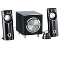 Auvisio, auvisio Aktives 2.1-Multimedia-Soundsystem mit Subwoofer MSX-220, 32 Watt