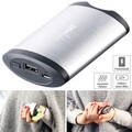 revolt, revolt 2in1-Powerbank mit Handwärmer, 5.200 mAh, 2 Temperaturstufen