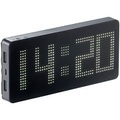 revolt, revolt Powerbank-Wecker PBW-50 mit 7.600 mAh und Dot-Matrix-Display