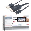 Callstel, Callstel MHL-Adapter für Full-HD-Bild- & 7.1-Audio-Übertragung per HDMI, 1,8 m