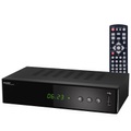 Auvisio, auvisio 3in1-Digital-Receiver für DVB-C, DVB-T2 & Webradio, Mediaplayer, H.265