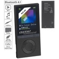 auvisio MP3-Player V3 mit UKW-Radio & E-Book-Reader, microSD, Bluetooth 2.1