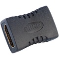 auvisio Kupplung für HDMI-Kabel, 2x HDMI-Buchse, vergoldet
