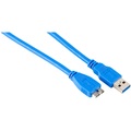c-enter USB-3.0-Anschlusskabel, A-Stecker auf Micro-B-Stecker, 1,8 m