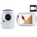 Somikon 3in1-Action-Cam DV-1200 mit Full HD & 6,1-cm-Touchscreen