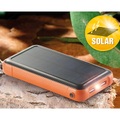 revolt Solar-Powerbank PB-200.s mit 20.000 mAh, Ladestand-Anz., 2x USB