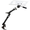 Lescars, Lescars Universal-Notebook-Kfz-Halterung mit Kamerastativ