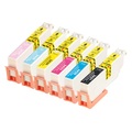 iColor ColorPack für Epson (ersetzt T2438 / 24XL), BK/C/M/Y/LC/LM